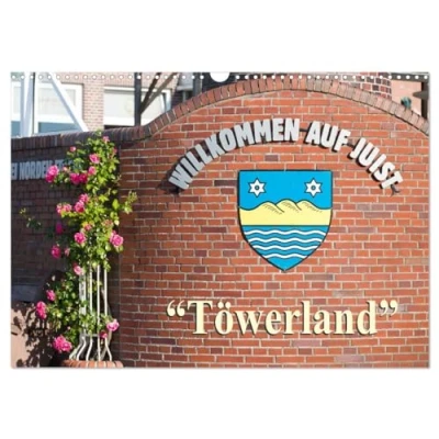 Abbildung von &quot;Töwerland&quot; Juist (Wandkalender 2025 DIN A3 quer), CALVENDO Monatskalender