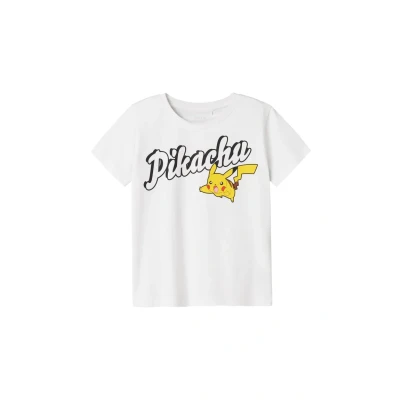 Abbildung von Name it Tshirt print für Kinder, Größe: 158/164, Bright white