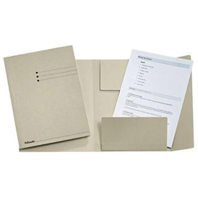 Abbildung von 50 x Esselte Jurismappe A4 275g/qm für 250 Blatt grau