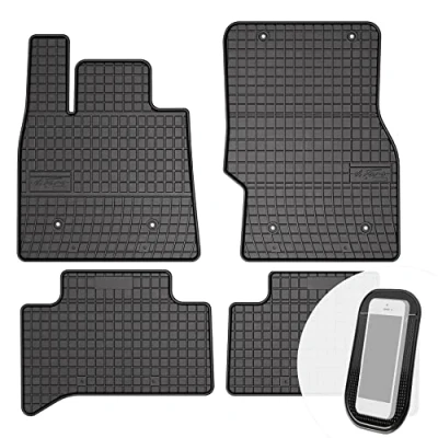 Abbildung von Gummimatten Auto Fußmatten Gummi Automatten Passgenau 4 teilig Set passend für Alfa Romeo Stelvio ab 2016