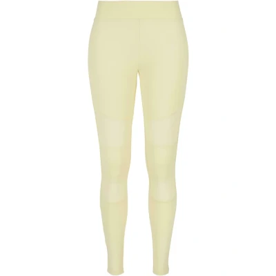 Abbildung von Urban Classics Curvy TECH Leggings Hosen, Damen, Größe: Large, Softyellow
