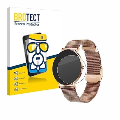 Abbildung von BROTECT Schutzglas für Xcoast X Watch Siona 2 Schutzfolie Panzer Folie Glas [Extrem Kratzfest 9H, Anti Fingerprint, Ultra Transparent]