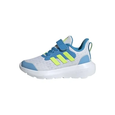 Abbildung von adidas Performance Fortarun 3.0 Unisex Laufschuh Straße für Kinder, Größe: 32, Dash grey/lucid lemon/solar blue2 Schuhe