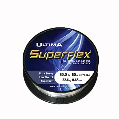 Abbildung von Ultima Superflex Shock Leader, Klaar, 40.0lb/18.1kg