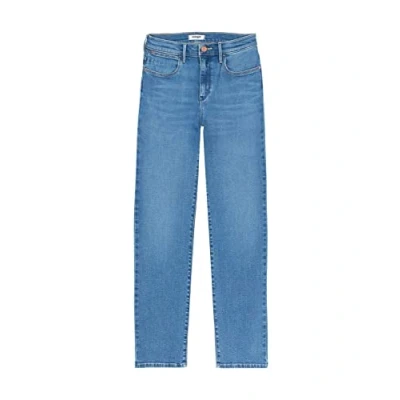 Abbildung von Wrangler Jeans Straight Leg, Damen, Größe: 33x30, Aurelia