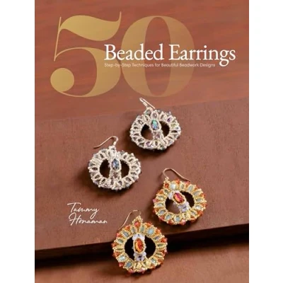 Abbildung von 50 Beaded Earrings: Step by Techniques for Beautiful Beadwork Designs