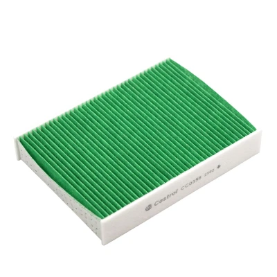 Abbildung von Castrol filters CC0356 Innenraumfilter Partikelfilter, mit antibakterieller Wirkung 195mm 145mm 30mm TOYOTA: Aygo, CITROËN: C1 II