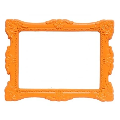 Abbildung von HAB &amp; GUT Magnetbilderrahmen, magnetischer Bilderrahmen ORANGE/BAROCK