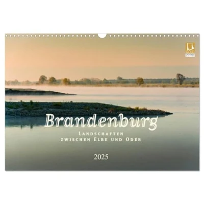 Abbildung von Brandenburg Landschaften zwischen Elbe und Oder (Wandkalender 2025 DIN A3 quer), CALVENDO Monatskalender