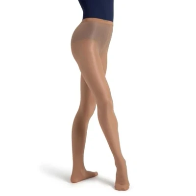 Abbildung von Capezio Ultra Shimmery Footed Tight, Toast, Small
