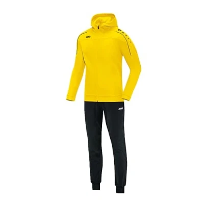 Abbildung von JAKO Damen Trainingsanzug Polyester Classico mit Kapuze, citro, 46, M9450