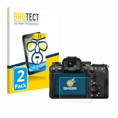 Abbildung von BROTECT (2 Stück Schutzfolie für Sony Alpha 1 II (ILCE1M2B) Displayschutz Folie Ultra Klar