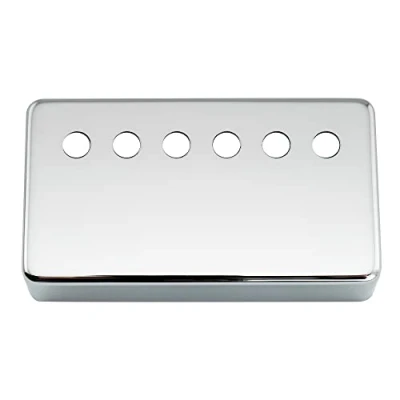 Abbildung von Musiclily Pro 49,2mm Neusilber Legierung Gitarre Humbucker Abdeckung Pickup Cover für American E Gitarre, Chrom