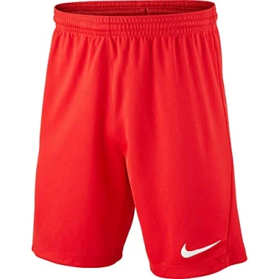 Abbildung von Nike Performance Fussball Drifit PARK kurze Sporthose für Kinder, Größe: 128 140, Rot (500)