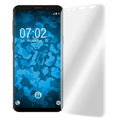 Abbildung von PhoneNatic 2er Pack Displayschutzfolien klar Flexible Folien kompatibel mit Samsung Galaxy S9