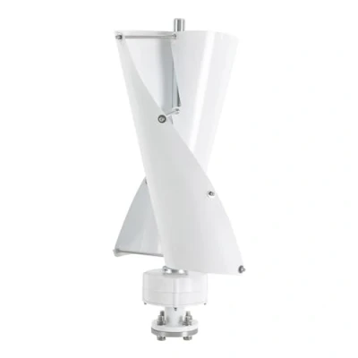 Abbildung von Windkraftanlage 24V Komplettset Windrad Stromerzeugung, 500W Magnetische Levitationsachse Vertikal Windturbine aus Aluminiumlegierung Windenergie für Zuhause Windgenerator mit Steuergerät