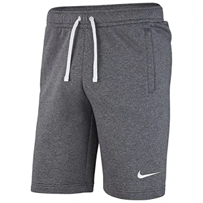 Abbildung von Nike Jungen Y Short FLC TM CLUB19 Sport, Charcoal Heathr/Anthracite/White/(White), XS