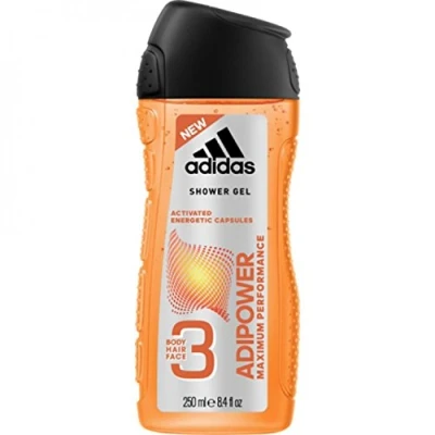 Abbildung von Adidas Dusch 250ml 3in1 Adipower, 6er Pack (6 x 250 ml)