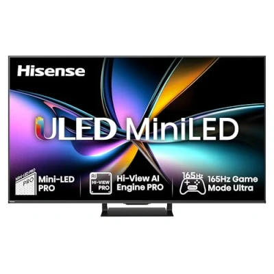 Abbildung von Hisense 75U7Q Pro Fernseher 75 Zoll, 4K Mini LED, Smart TV, Hi View AI Engine Pro, 165Hz Game Mode Ultra, FreeSync Premium 2.1.2 ch. Surround Sound, Dolby Vision IQ Atmos, Sprachsteuerung [2025]