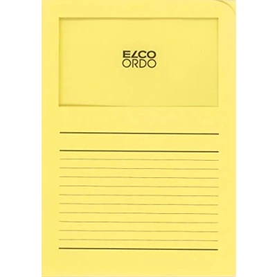 Abbildung von 10 x Elco Organisationsmappe Ordo classico Papier A4 220x310 mm gelb V