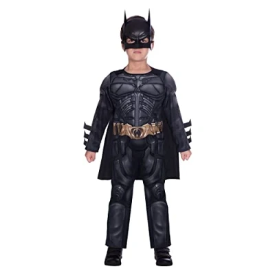 Abbildung von Amscan Kostüm Batman Deluxe für Kinder
