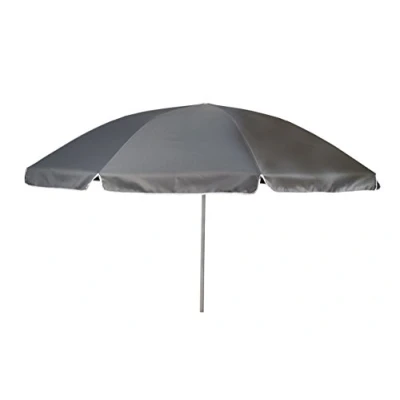 Abbildung von Bo Camp Sonnenschirm Mit schwenkbarem Arm Ø 165 cm grau