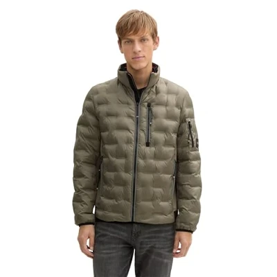 Abbildung von TOM TAILOR Hybrid Weste mit abnehmbarer Kapuze, Black, XS