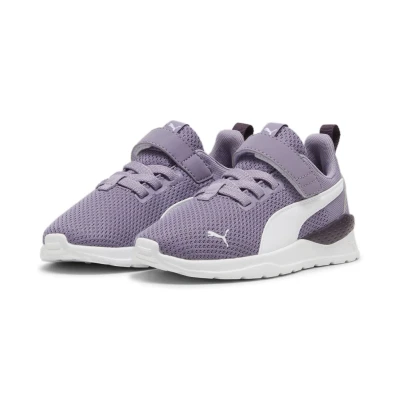 Abbildung von Puma Anzarun LITE Unisex Laufschuh Neutral für Kinder, Größe: 28, Pale plum/white/midnight plum Schuhe