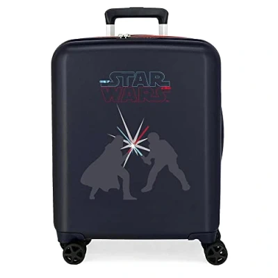 Abbildung von Star wars Swords Maleta de Cabina Azul 40x55x20 cms Rígida ABS Cierre TSA Integrado 38,4L 2,82 kgs 4 Ruedas Dobles Equipaje Mano