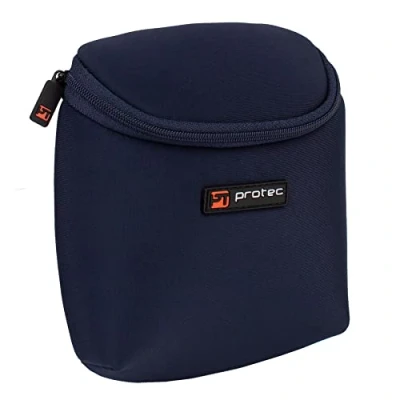 Abbildung von ProTec Tuba/Tenorsaxophon Mundstück Tasche, Neopren, 3 teilig, Blau (Modell N276BX)