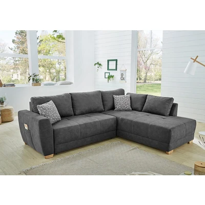 Abbildung von Jockenhöfer Gruppe Ecksofa &quot;Luzern L Form&quot;, mit Bettfunktion und geräumigen Bettkasten