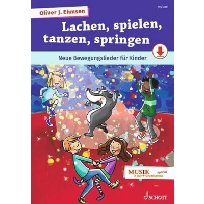 Abbildung von Lachen, spielen, tanzen, springen: Neue Bewegungslieder für Kinder. Lehrerband. (Musik in der Grundschule spezial)