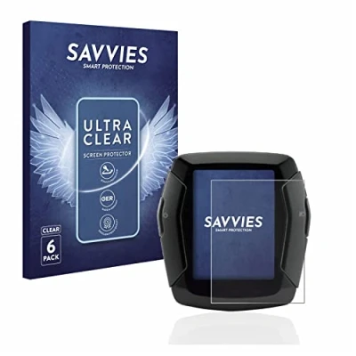 Abbildung von Savvies 6 Stück Schutzfolie für Yamaha Display C Displayschutz Folie Ultra Transparent