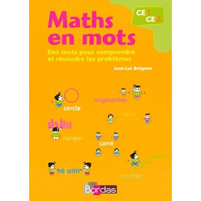 Abbildung von Maths en mots CE1 CE2 2008: Des pour comprendre et résoudre les problèmes