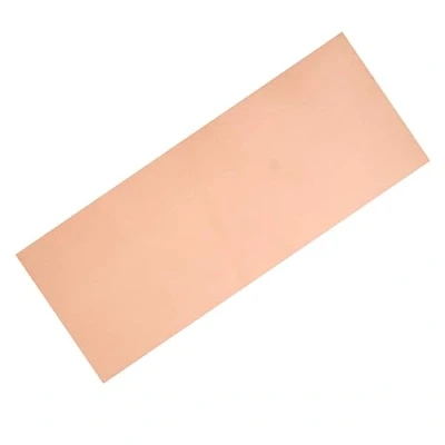 Abbildung von Langlauf Schuhbedarf® Punzierleder XXL großer Lederzuschnitt, Blankleder, Dickleder, 250mm x 600mm vegetabil gegerbte Rindleder, Vollrindleder,Sattlerleder (Lederstärke 3,0 3,5mm)