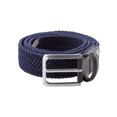 Abbildung von Brax Herren Hi Flex Elastisch Flecht Gürtel, 22 Navy, 90