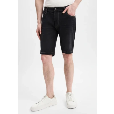 Abbildung von bugatti Jeans Shorts Dark stone gold, Herren, Größe: 48, gold