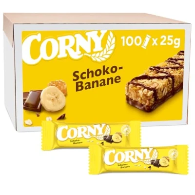 Abbildung von Corny Classic Schoko Banane, Müsliriegel, 100 Riegel à 25 g