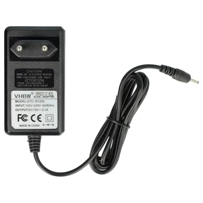 Abbildung von vhbw 220V Netzteil Ladegerät (20V, 2A) kompatibel mit Asus Eee PC R101PX, R101X, R105, R105D, R11CX, VX6, VX6S, X101 Notebook, Laptop