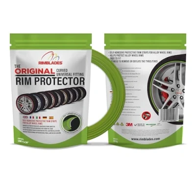 Abbildung von Aroba Rimblades Original GRÜN NEU 2024 universal FELGENSCHUTZ &amp; STYLING Felgenschutzring Alu Felgen Ringe Felgenrandaufkleber Felgenstyling Felgenhornschutz Rim Protector Ringz
