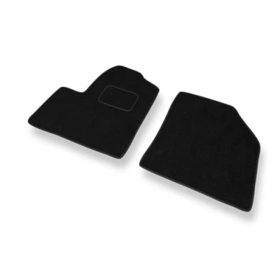 Abbildung von Mossa Fußmatten Auto kompatibel mit Ford Transit Connect (5 Sitzer) (2003 2014) schwarz Automatten Autoteppiche