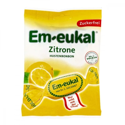 Abbildung von Em Eukal Bonbons Zitrone zuckerfrei