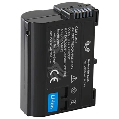 Abbildung von SK Akku Nikon EN EL15 2040mAh EL15c EL15b EL15a für // Z6 II Z7 Z5 D600 D610 D750 D800 D810 D850 D7200 D7500 1 V1
