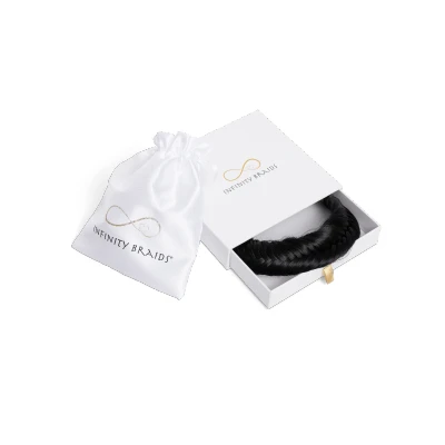Abbildung von Infinity Braids Fishtail Braid Jolie Onyx