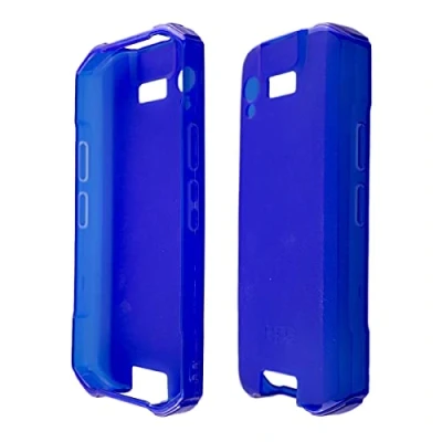 Abbildung von caseroxx TPU Hülle kompatibel mit Zebra TC21 / TC26, Handy Tasche (TPU in blau)