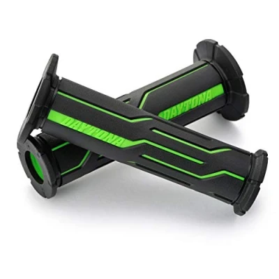 Abbildung von DAYTONA Motorrad Griffgummi Set &quot;GGD LINE&quot;, 7/8“ (22,2mm), 125mm, offenes Ende, grün