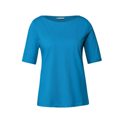 Abbildung von Street One Tshirt basic, Damen, Größe: 36, Blau