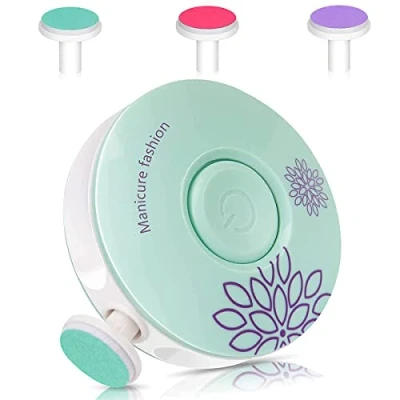 Abbildung von Baby Elektrische Nagelfeile, 3 in 1 Nagelfeile für Neugeborene Set, Leise und Sicherer Nagelschneider, Trimmer Zehen Finger (Blau 1)