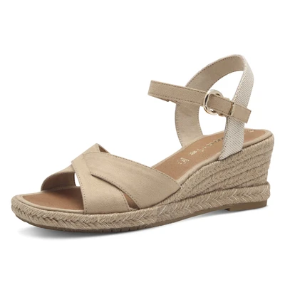 Abbildung von Tamaris Espadrille, Damen, Größe: 36, Tan Schuhe