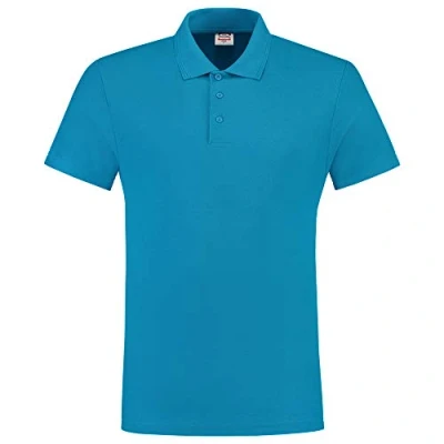 Abbildung von Tricorp 201003 Casual Poloshirt, 50% Gekämmte Baumwolle/50% Polyester, 180g/m², Türkis, Größe M